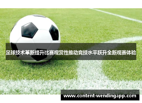 足球技术革新提升比赛观赏性推动竞技水平跃升全新观赛体验 足球技术革新提升比赛观赏性推动竞技水平跃升全新观赛体验